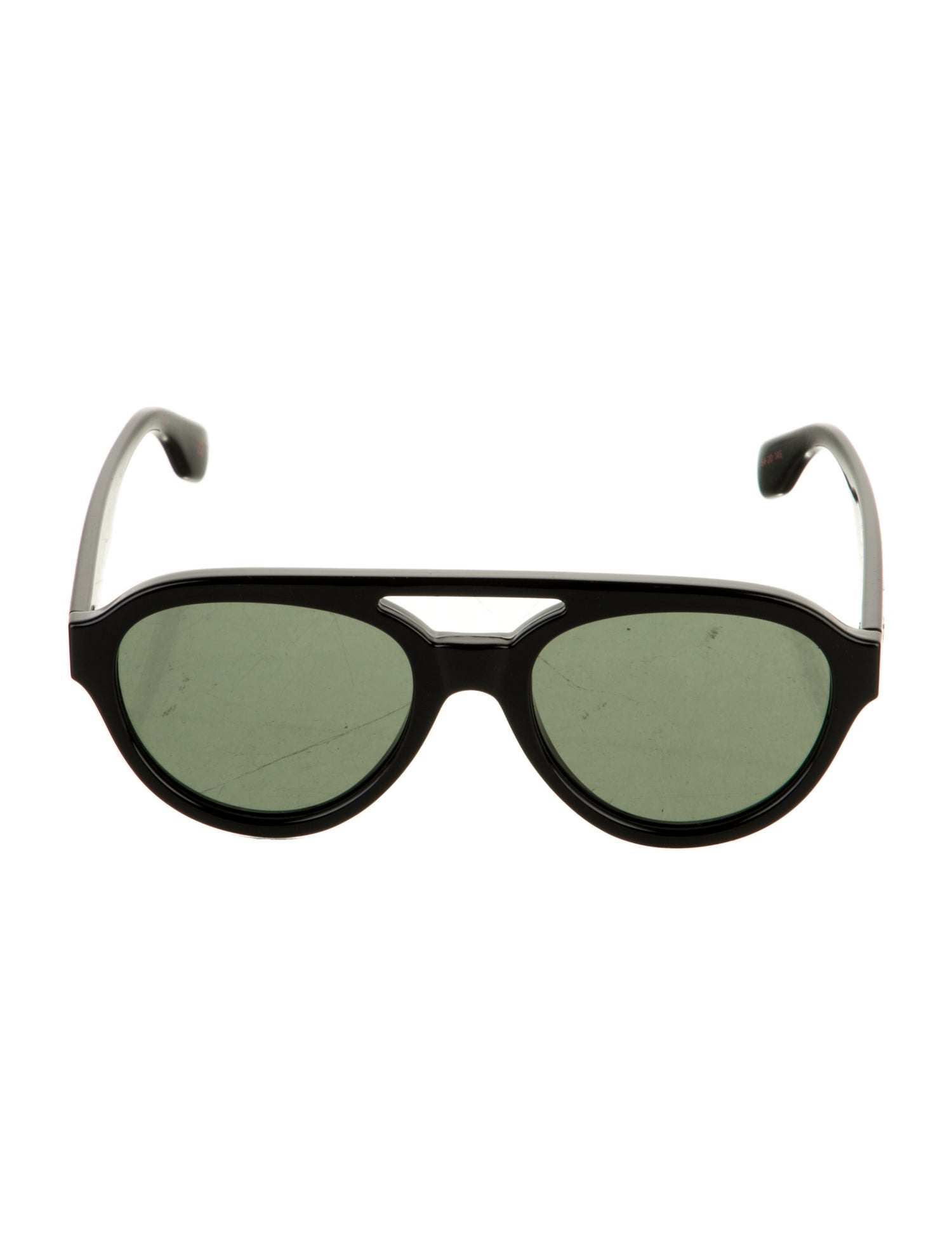 Solid & Striped Round Tinted Sunglasses