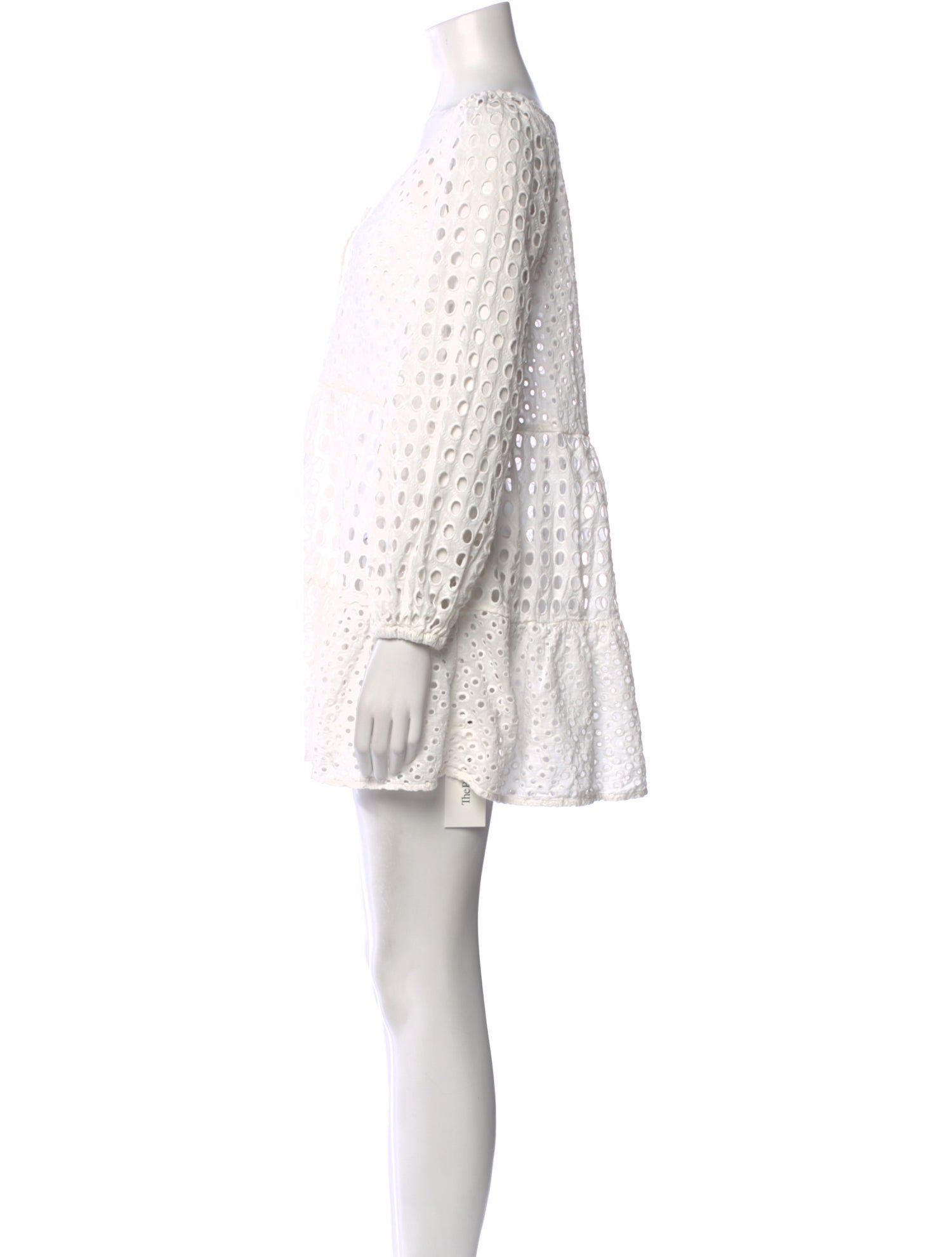 Solid & Striped Scoop Neck Mini Dress