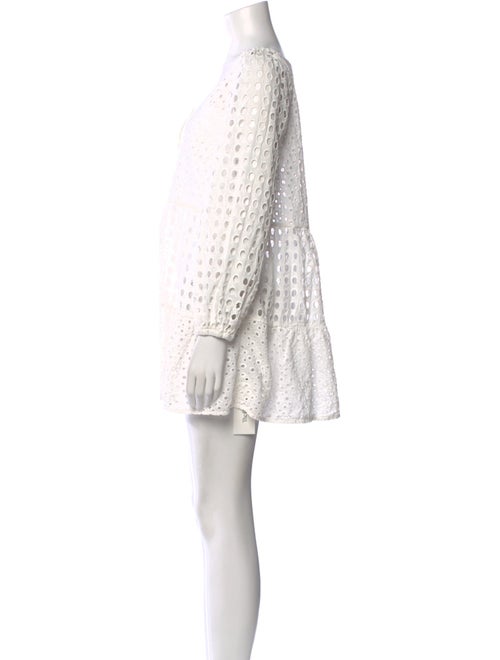 Solid & Striped Scoop Neck Mini Dress