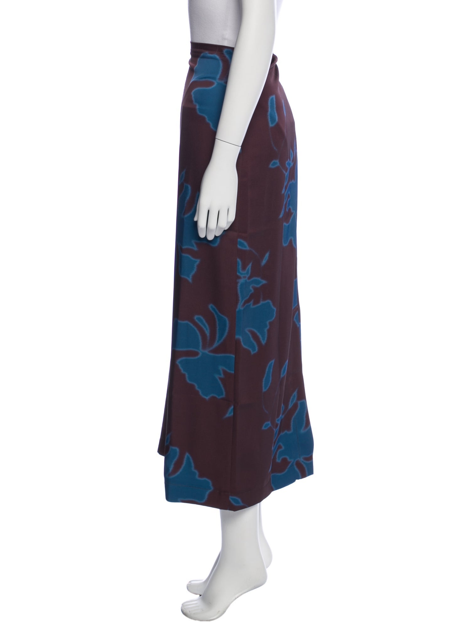 Solid & Striped Printed Midi Length Skirt w/ Tags