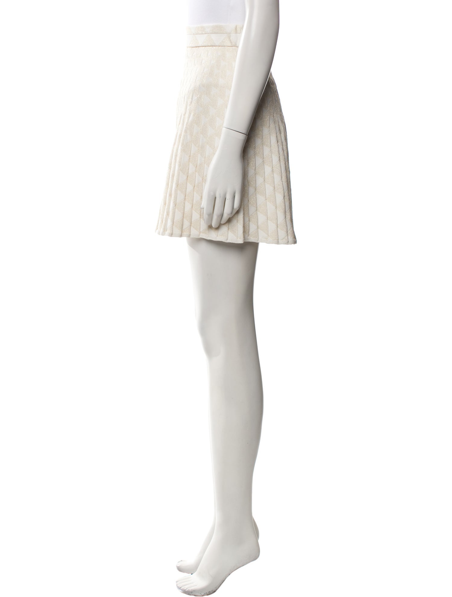 Solid & Striped Mini Skirt