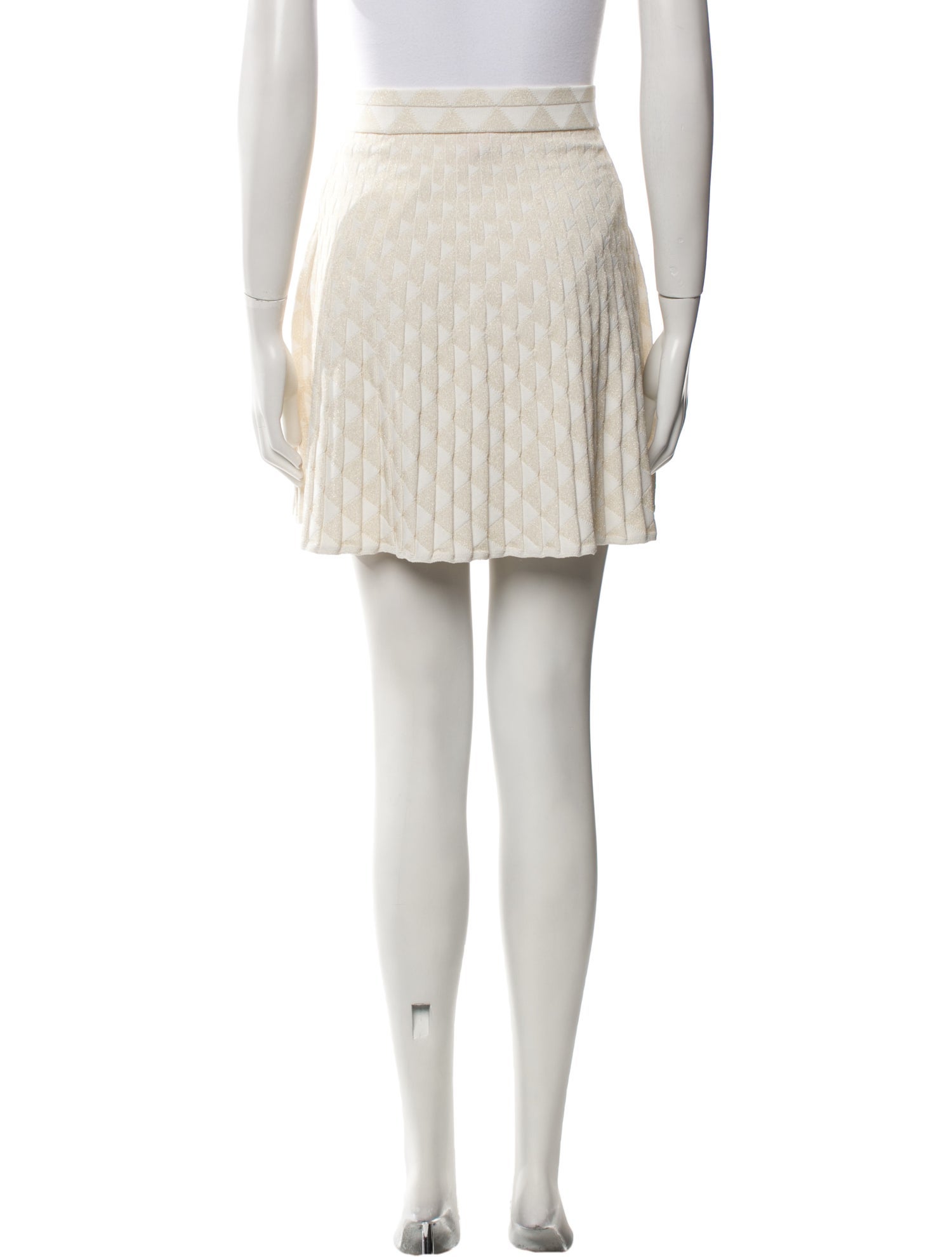 Solid & Striped Mini Skirt