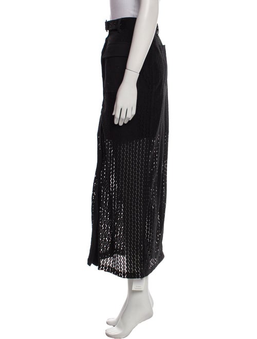 Solid & Striped Midi Length Skirt