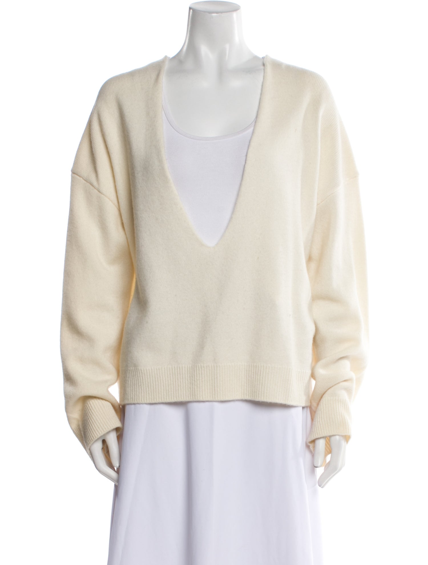 Solid & Striped Cashmere V-Neck Sweater