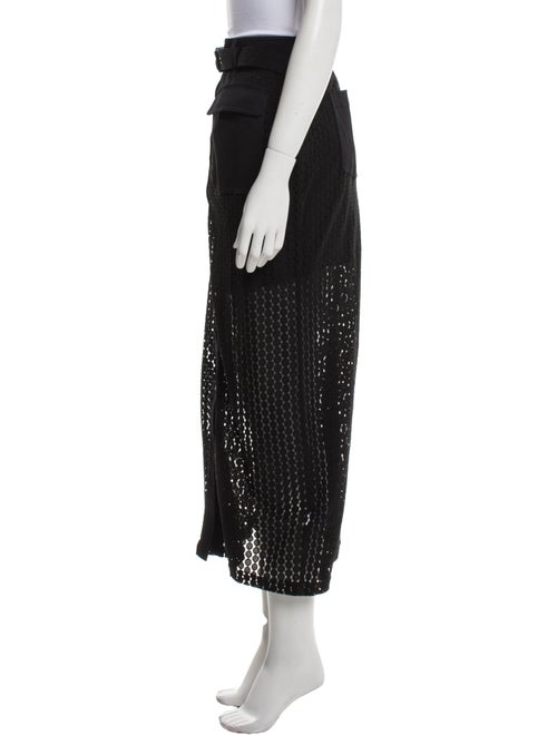 Solid & Striped Midi Length Skirt