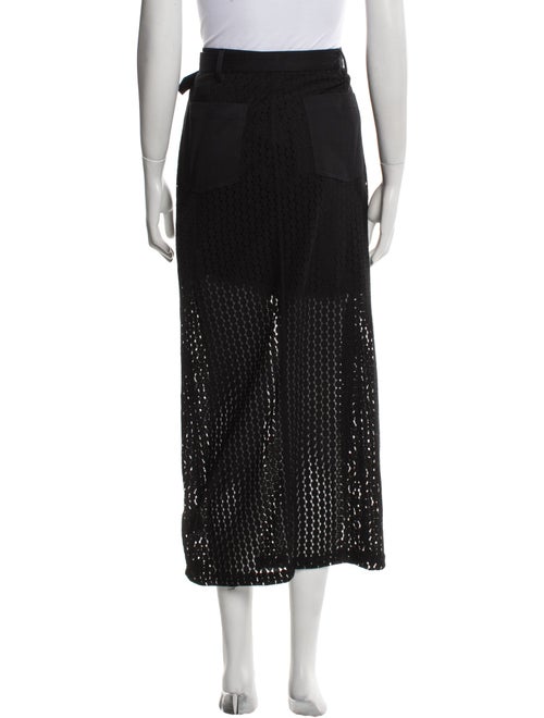 Solid & Striped Midi Length Skirt