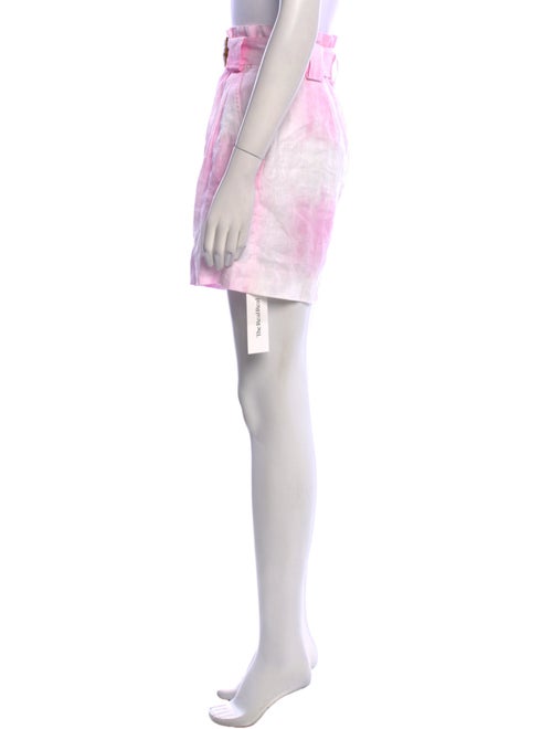 Solid & Striped Linen Mini Shorts