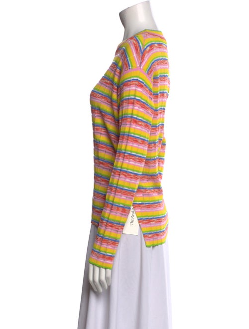 Solid & Striped Striped Crew Neck Top