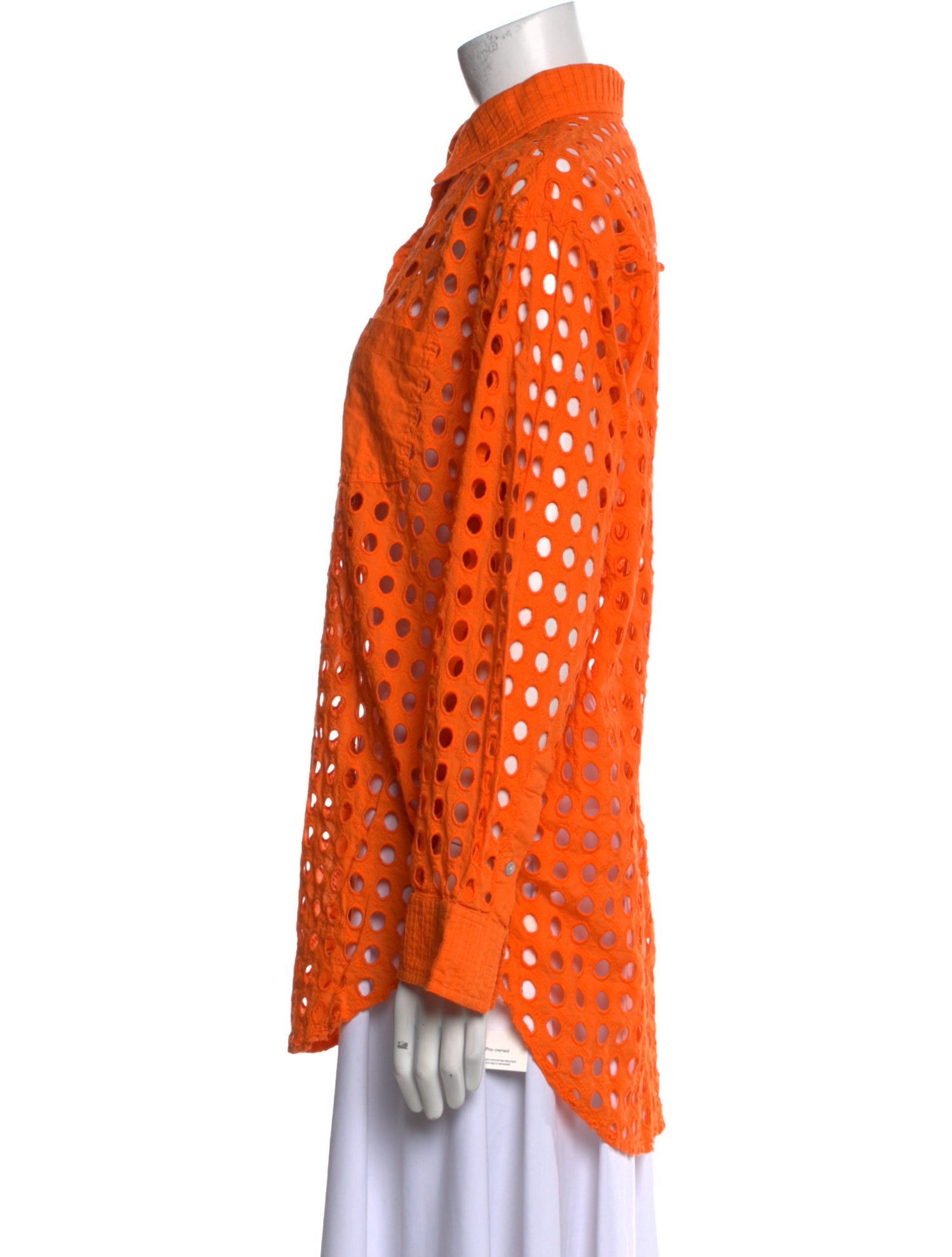 Solid & Striped Long Sleeve Button-Up Top