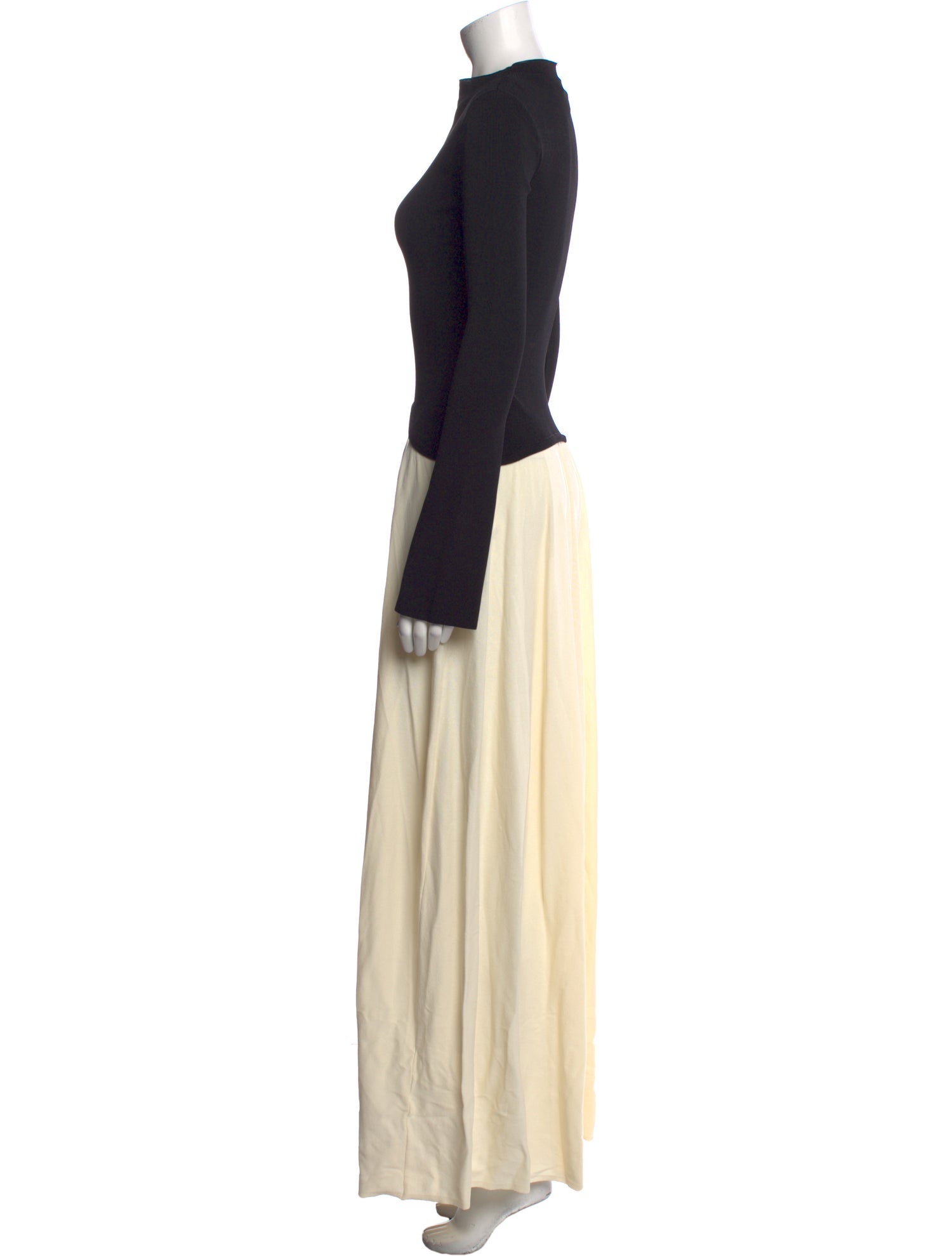 Solid & Striped Bateau Neckline Long Dress w/ Tags