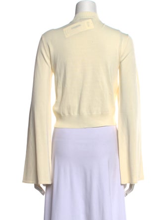 Solid & Striped Crew Neck Long Sleeve Sweatshirt