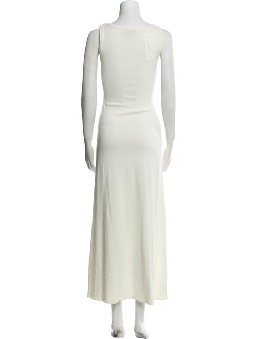 Solid & Striped Bateau Neckline Long Dress