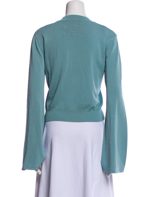 Solid & Striped Mock Neck Long Sleeve Sweatshirt