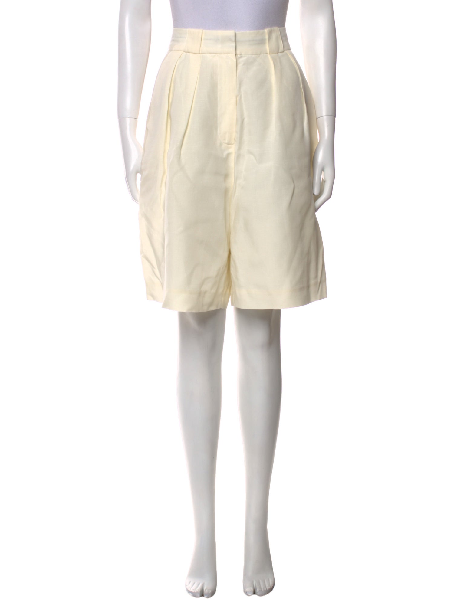 Solid & Striped Knee-Length Shorts