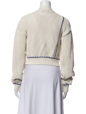 Solid & Striped V-Neck Sweater