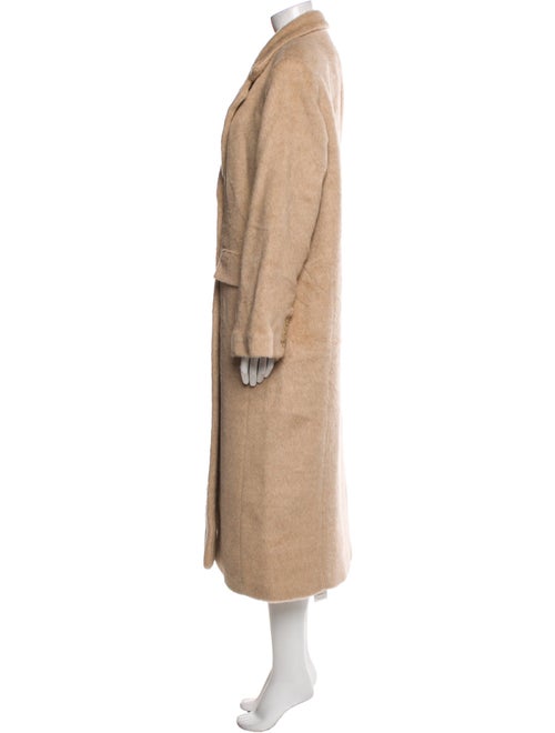 Solid & Striped Wool Faux Fur Coat