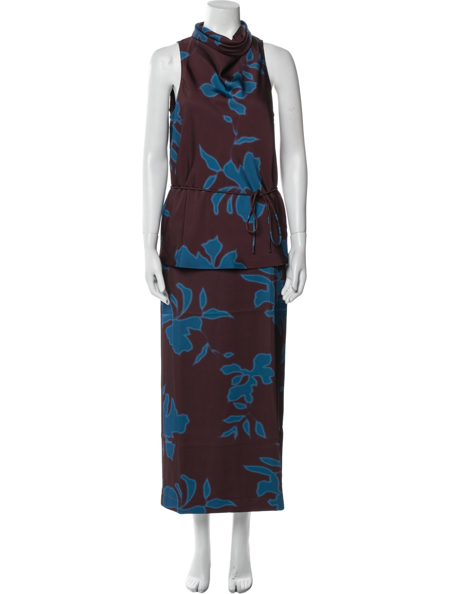 Solid & Striped Printed Skirt Set w/ Tags