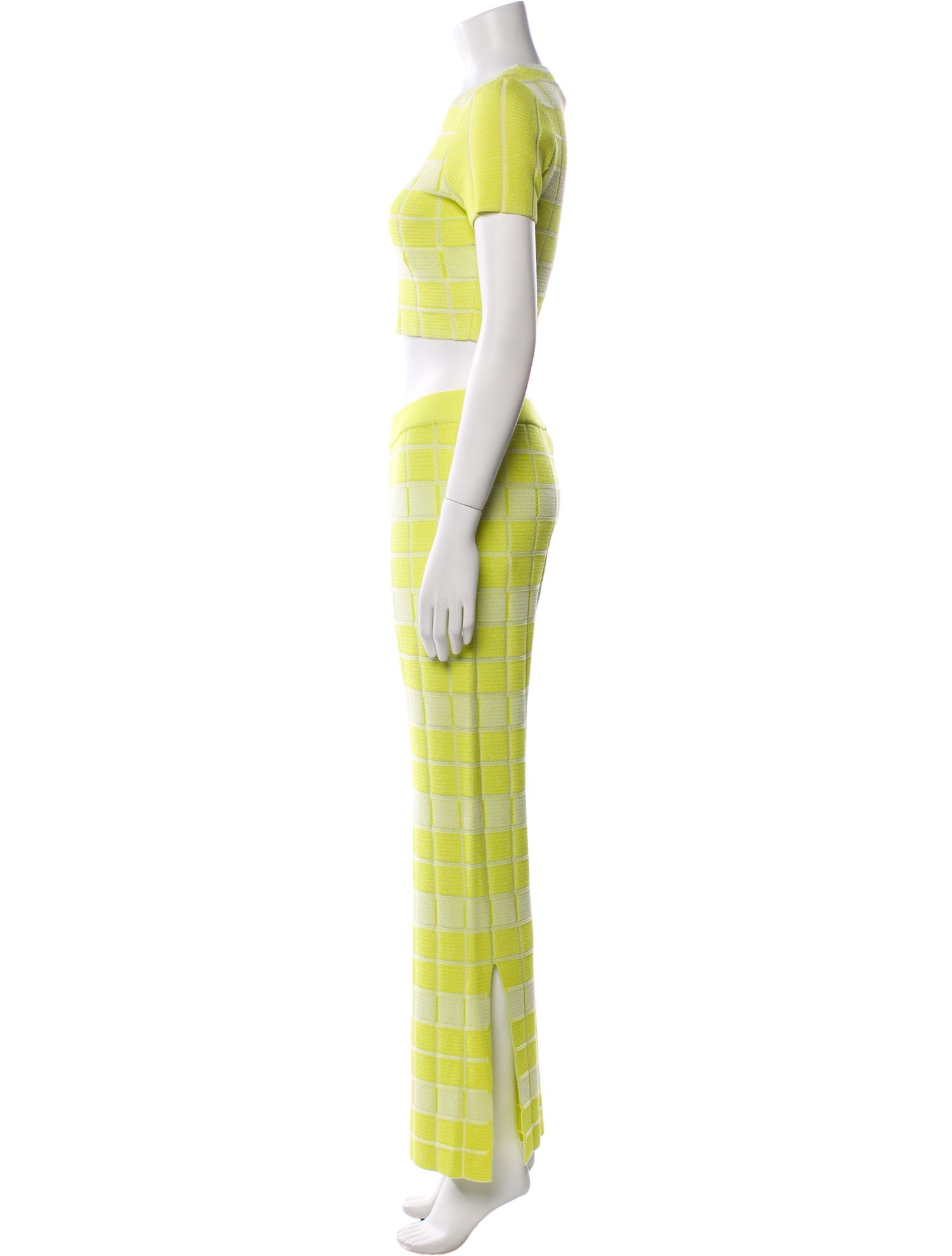 Solid & Striped Pant Set