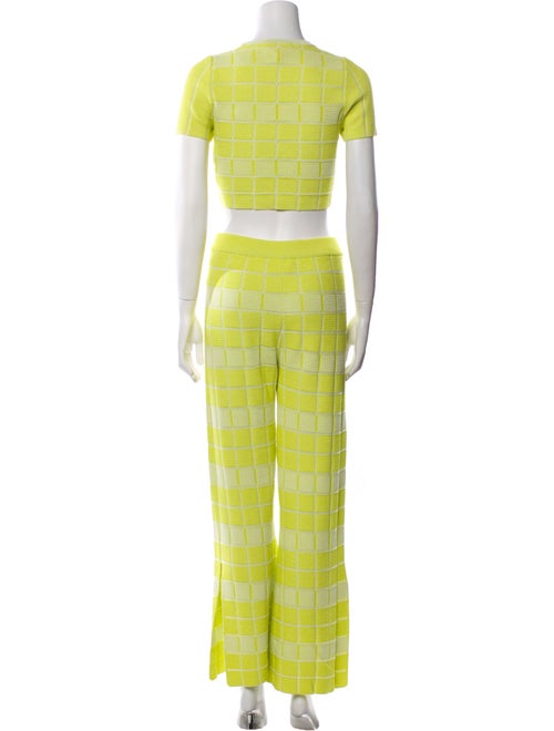 Solid & Striped Pant Set