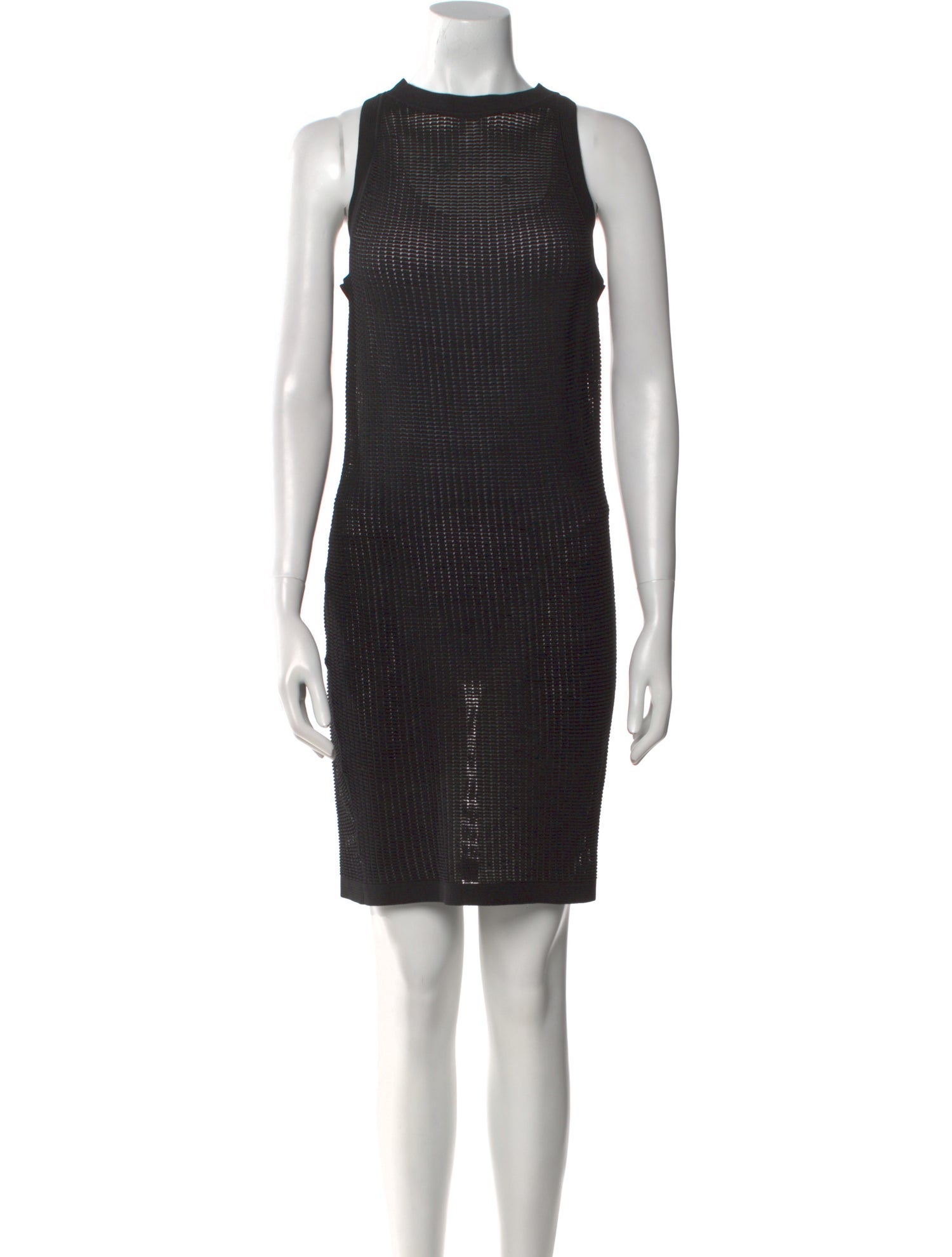 Solid & Striped Crew Neck Mini Dress