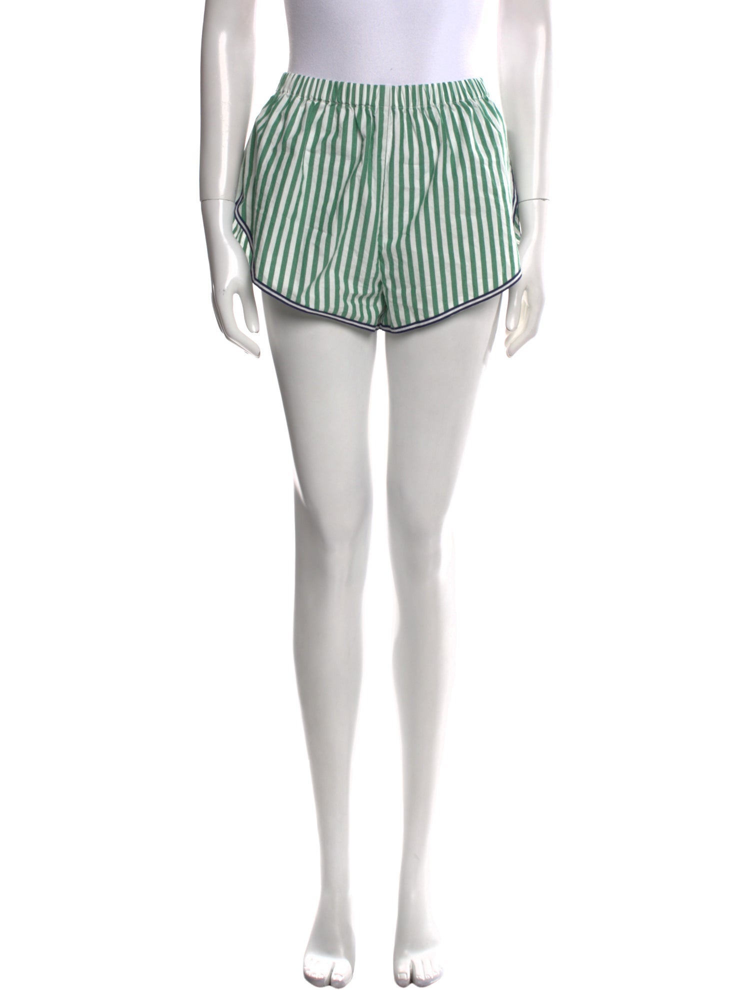 Solid & Striped Striped Mini Shorts