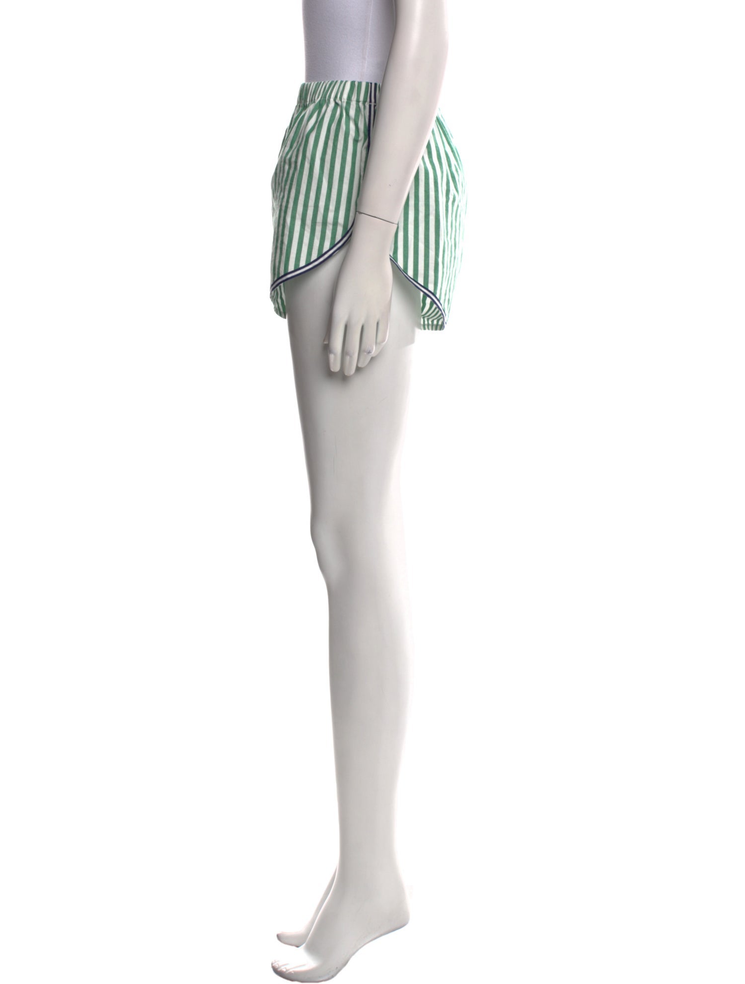 Solid & Striped Striped Mini Shorts