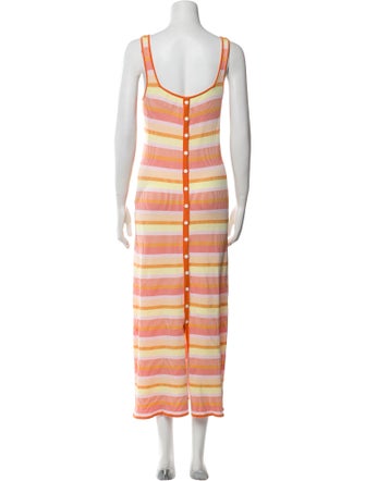 Solid & Striped Striped Long Dress