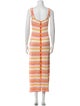 Solid & Striped Striped Long Dress