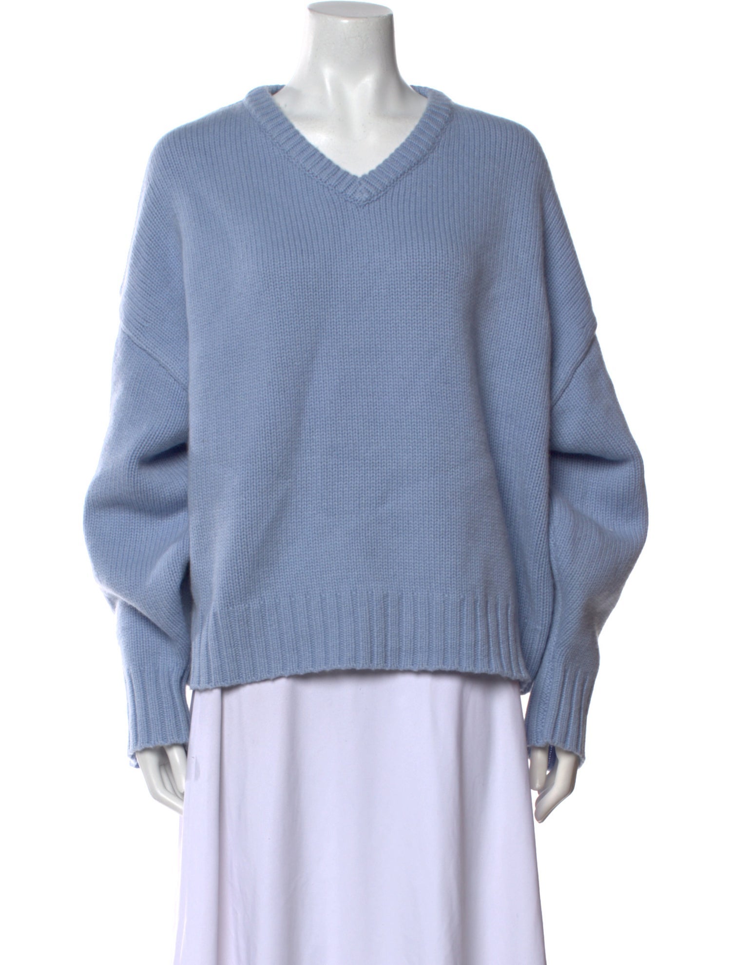 Solid & Striped Cashmere V-Neck Sweater w/ Tags