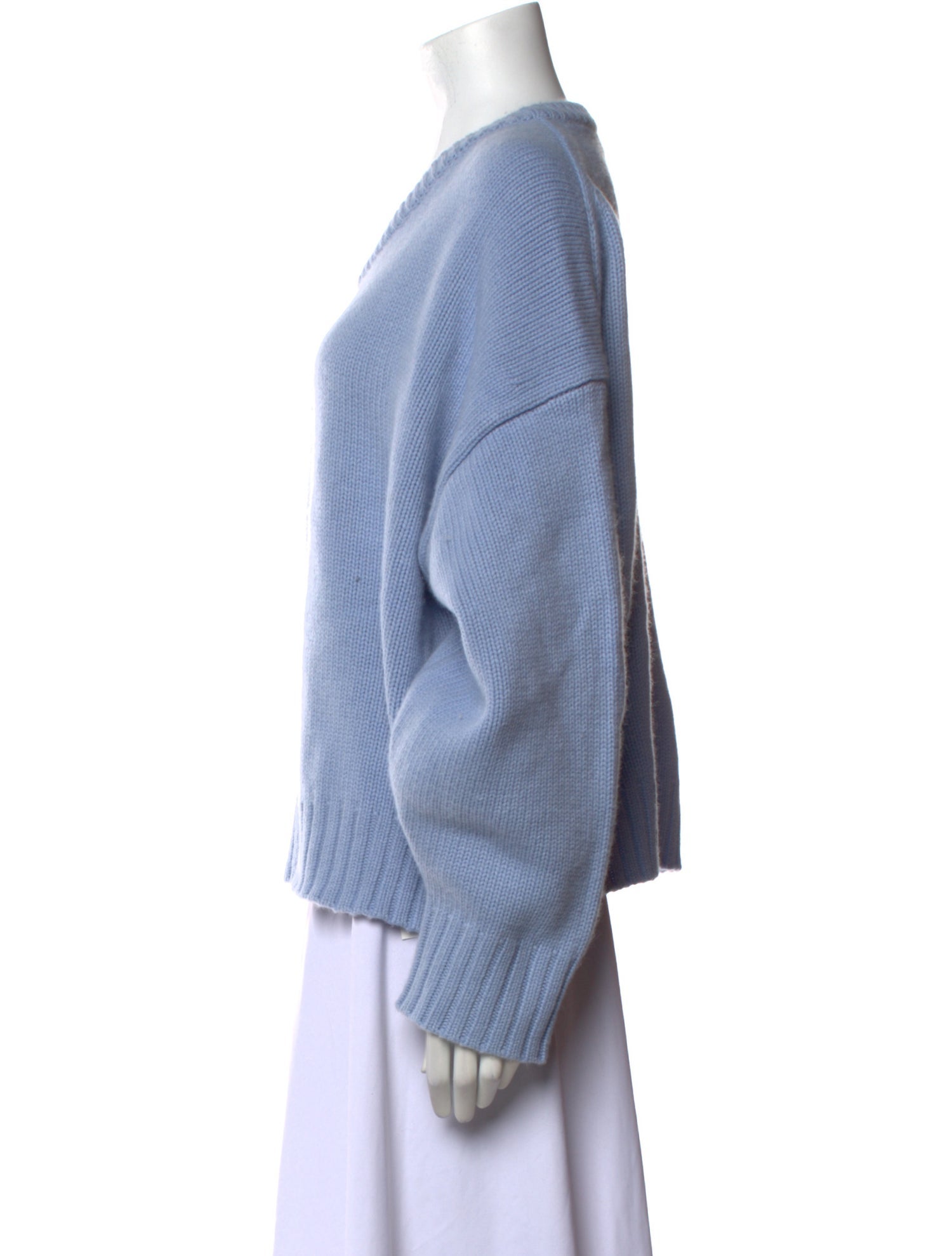 Solid & Striped Cashmere V-Neck Sweater w/ Tags