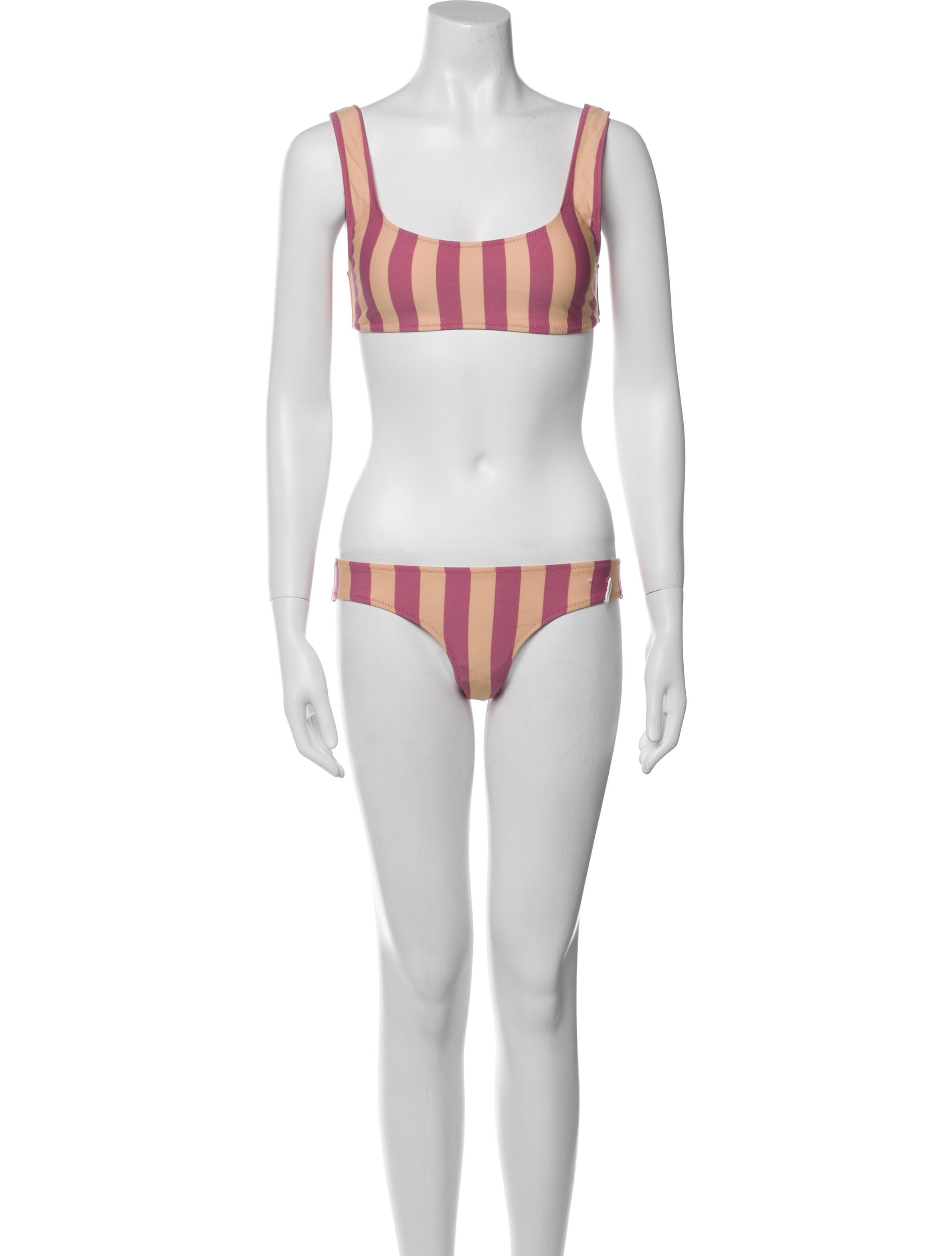 Solid & Striped Striped Bikini w/ Tags
