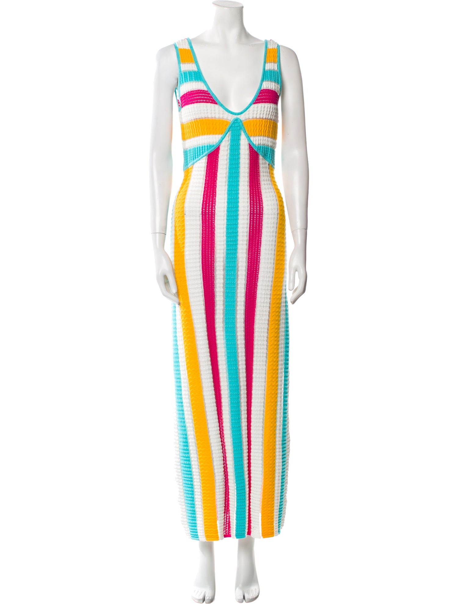 Solid & Striped Striped Long Dress