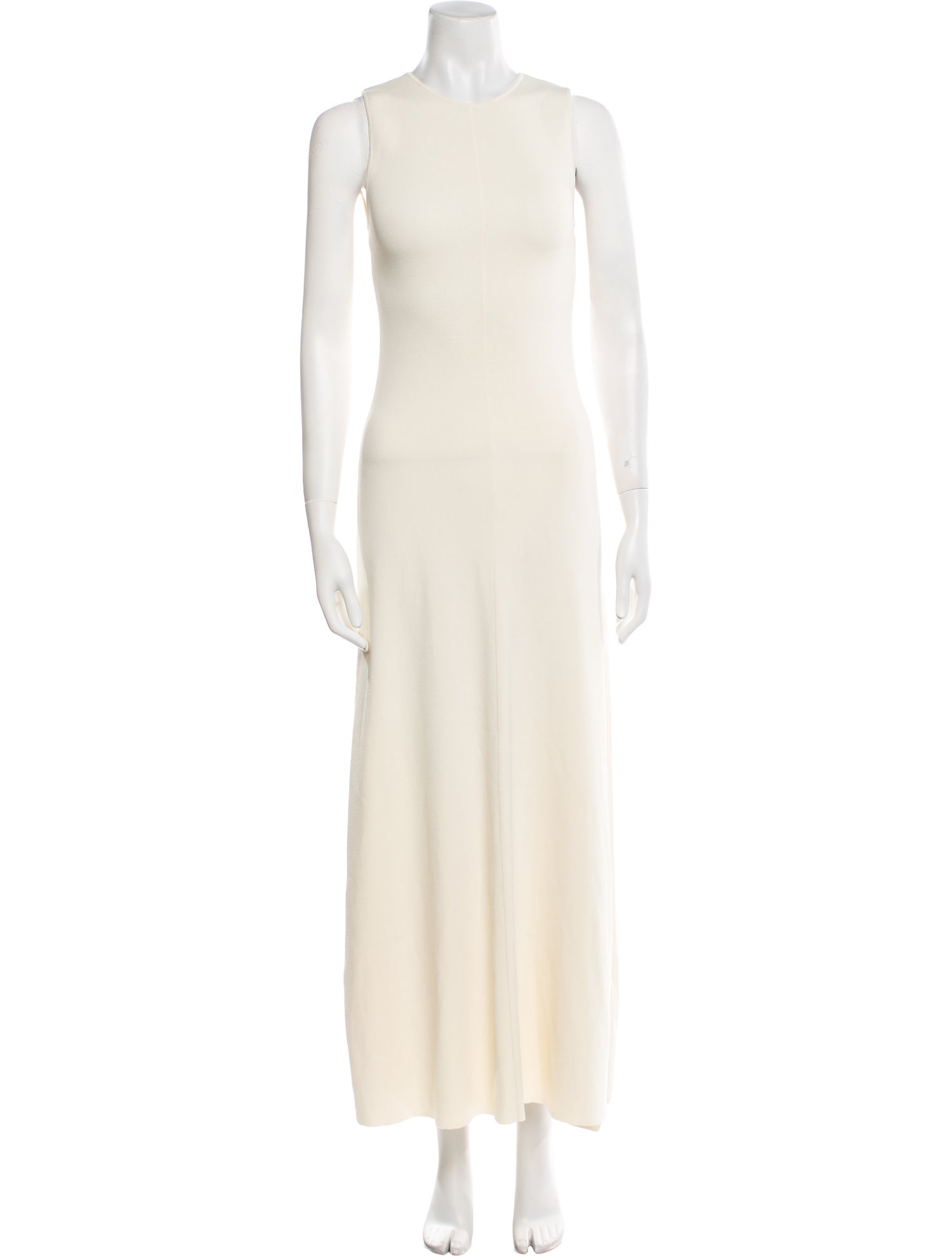 Solid & Striped Crew Neck Long Dress w/ Tags