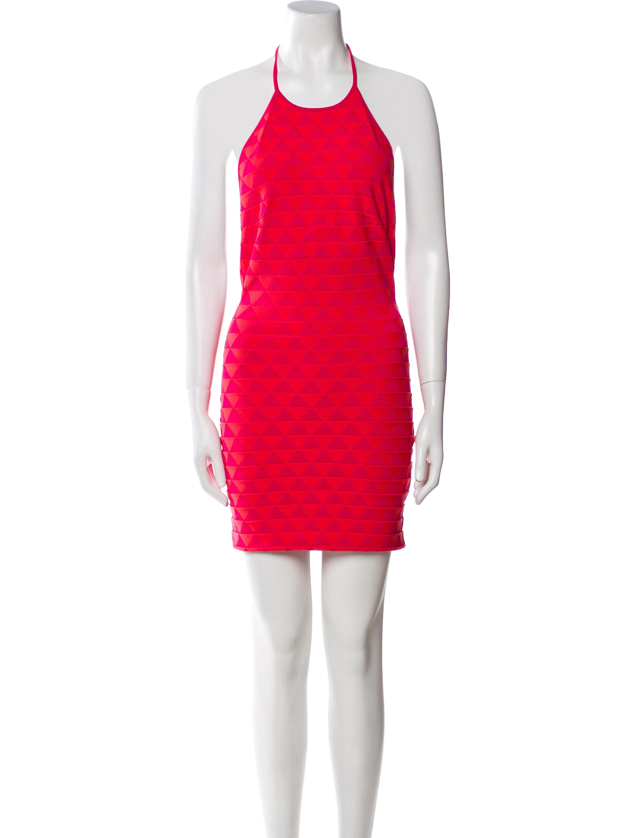 Solid & Striped Halterneck Mini Dress w/ Tags