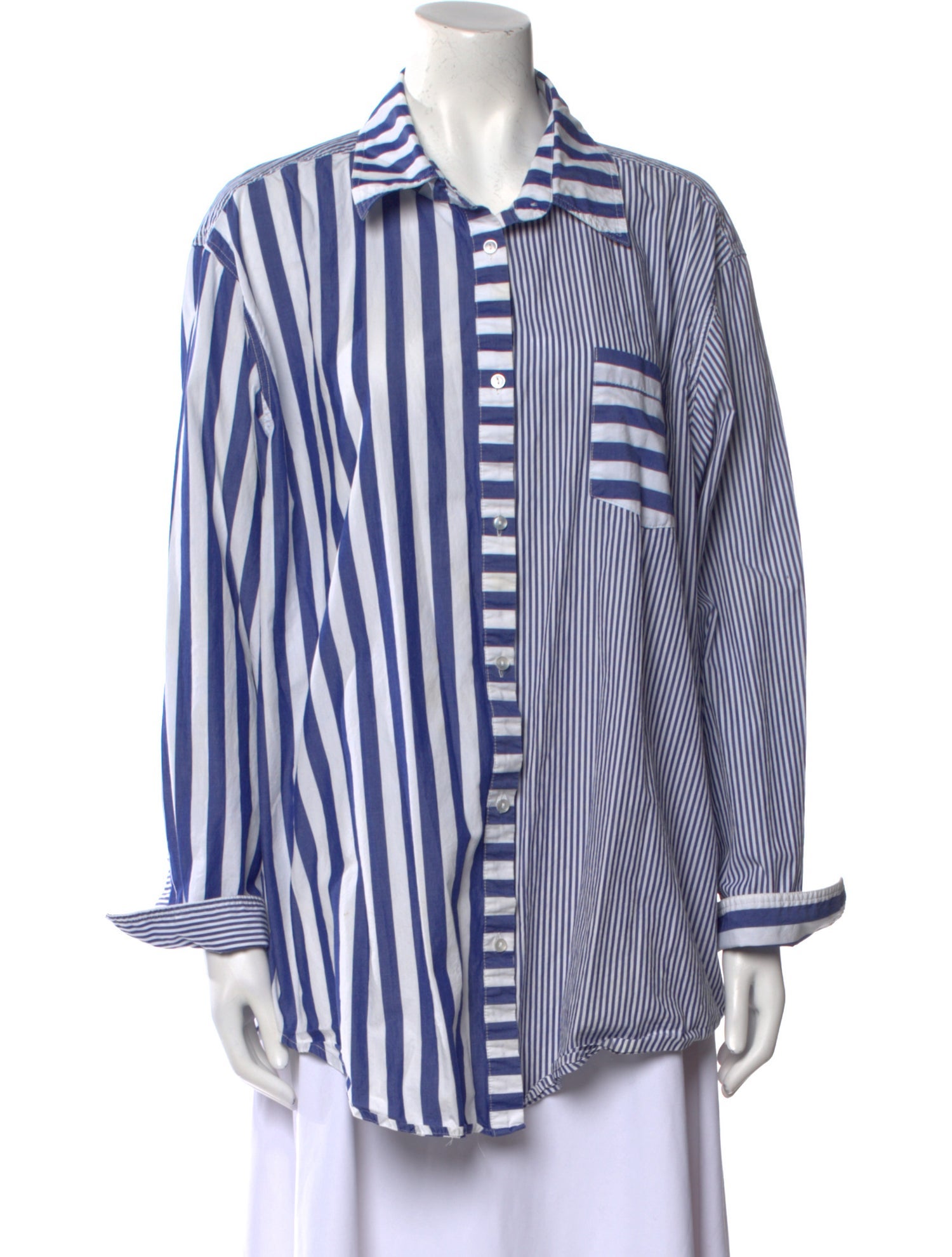 Solid & Striped Striped Long Sleeve Tunic