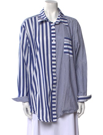 Solid & Striped Striped Long Sleeve Tunic