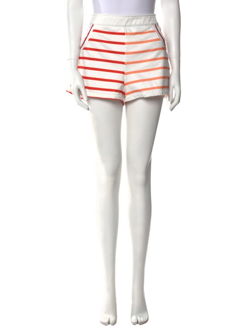 Solid & Striped Striped Mini Shorts