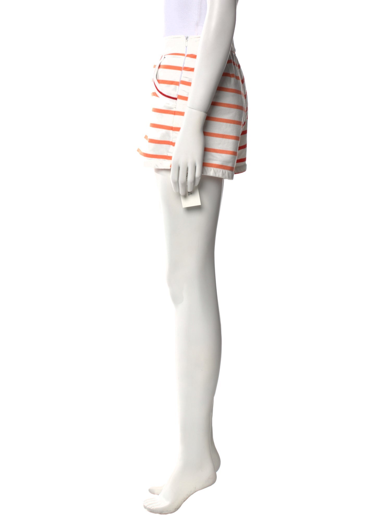 Solid & Striped Striped Mini Shorts