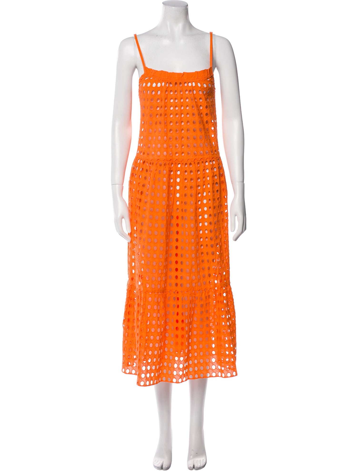 Solid & Striped Printed Long Dress w/ Tags