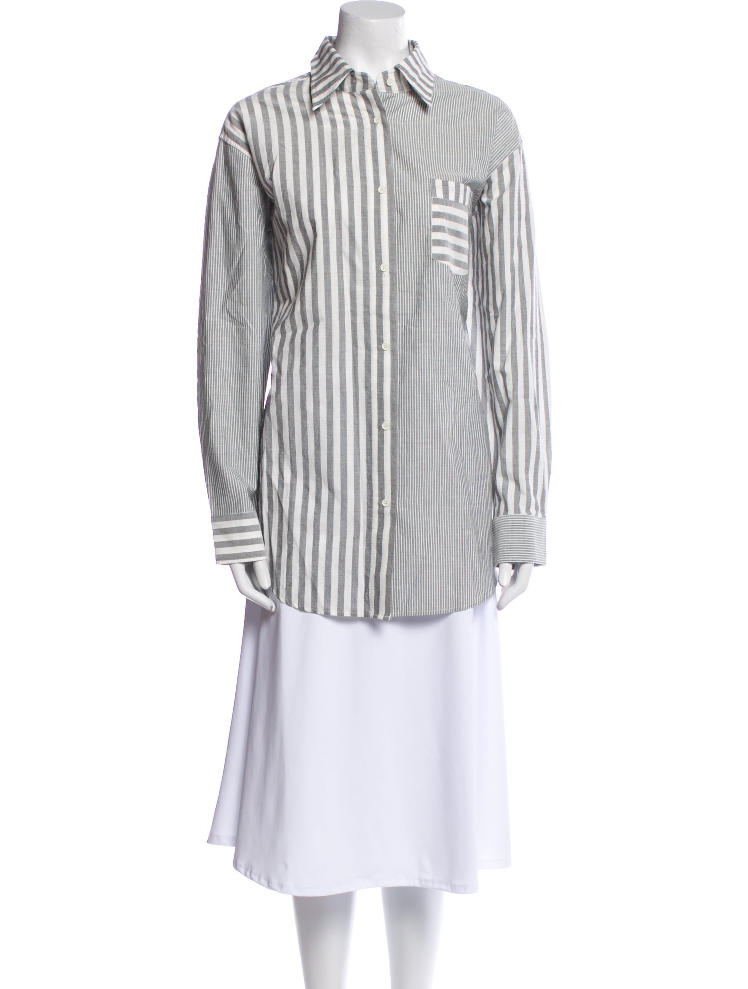 Solid & Striped Striped Long Sleeve Tunic