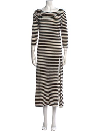 Solid & Striped Striped Long Dress