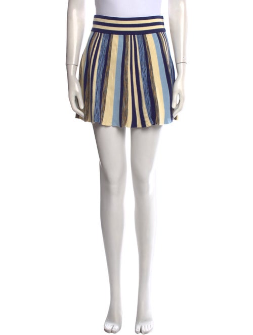 Solid & Striped Striped Mini Skirt