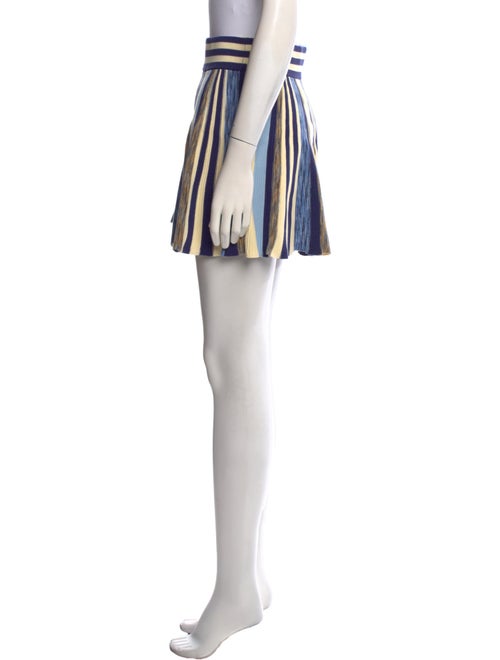 Solid & Striped Striped Mini Skirt