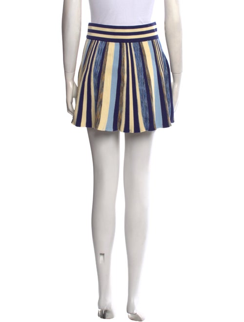 Solid & Striped Striped Mini Skirt