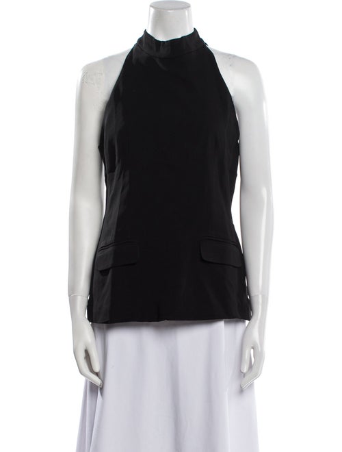 Solid & Striped Halterneck Sleeveless Top