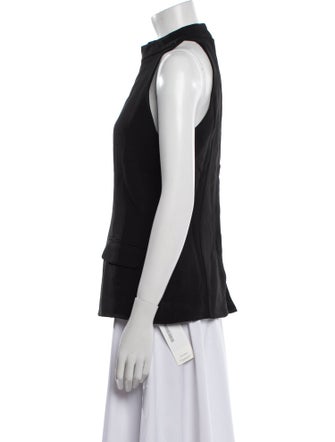 Solid & Striped Halterneck Sleeveless Top
