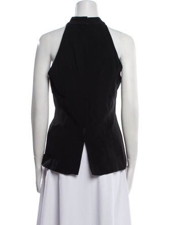 Solid & Striped Halterneck Sleeveless Top