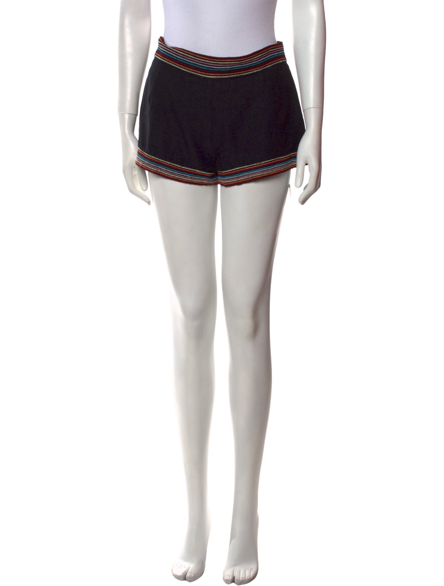 Solid & Striped Striped Mini Shorts