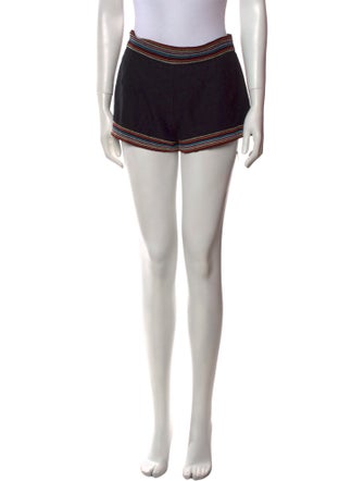 Solid & Striped Striped Mini Shorts