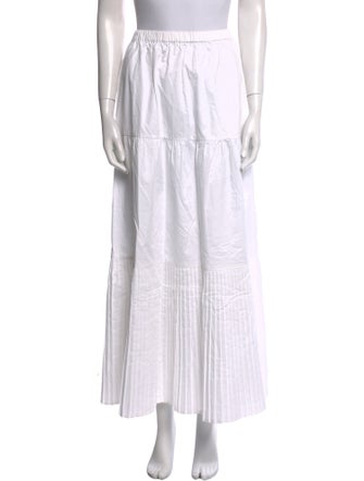 Solid & Striped Midi Length Skirt